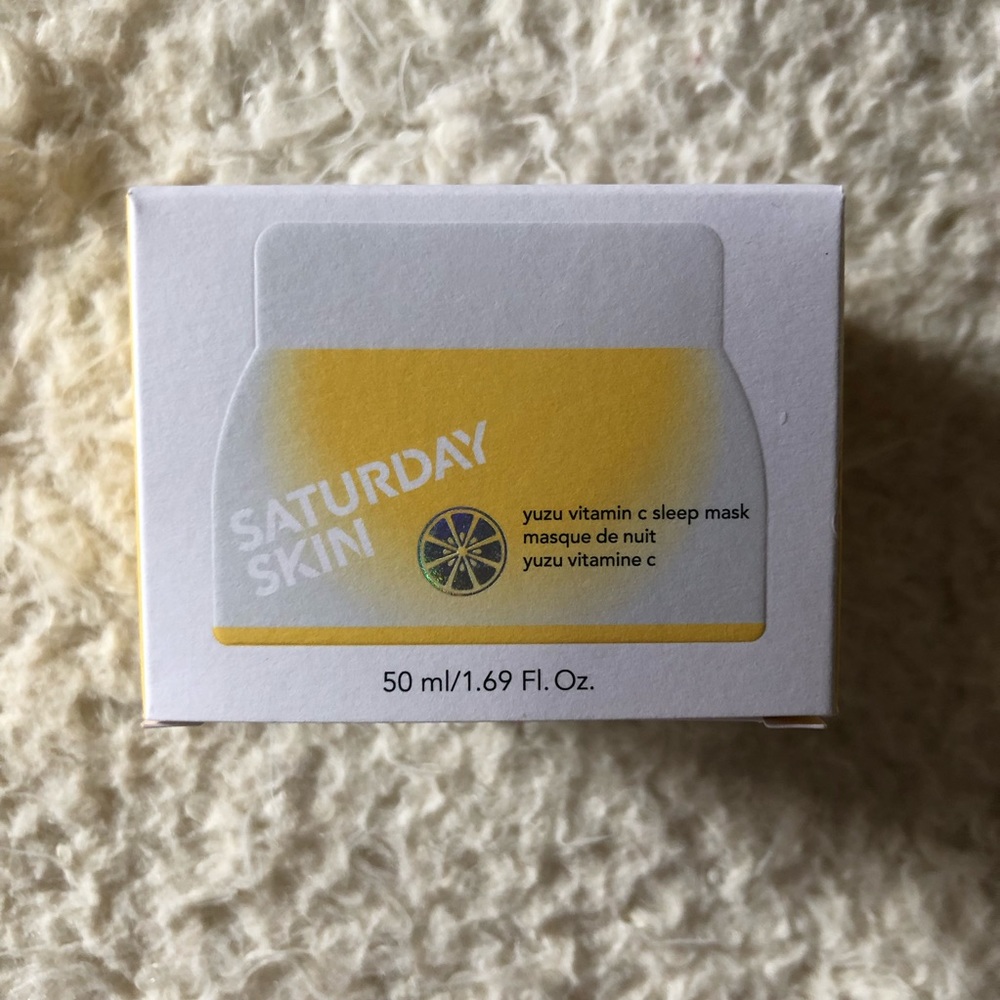 Saturday Skin Sleep Mask